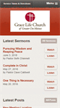 Mobile Screenshot of gracelifedsm.org